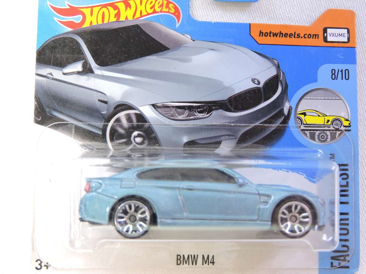 Hot Wheels BMW M4  ( Light Blue )