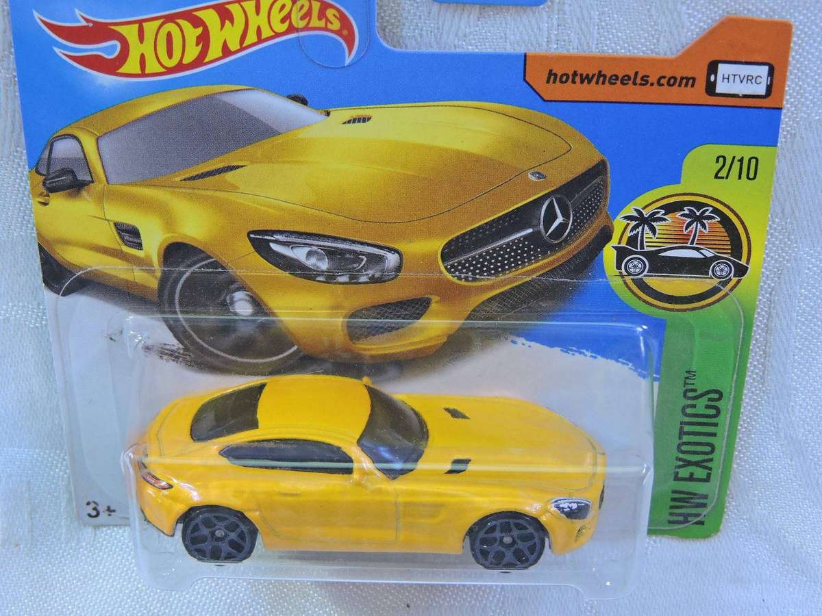 Hot Wheels MERCEDES BENZ-AMG GT  ( Yellow )