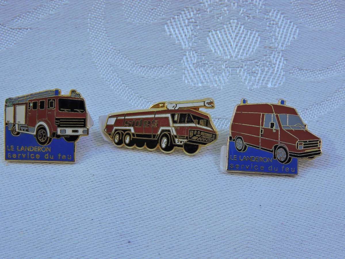 Fire engine emergency services PINS & others ( 6 in total )
