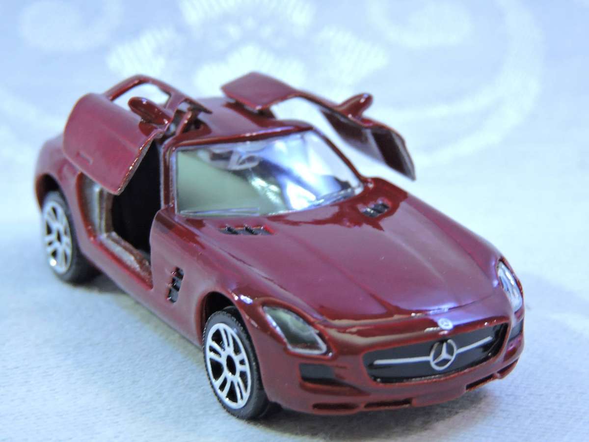 Majorette Mercedes Benz SLS ( Red ) Loose model like Hot Wheels