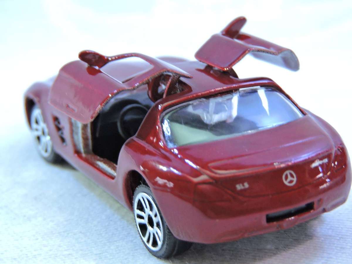 Majorette Mercedes Benz SLS ( Red ) Loose model like Hot Wheels