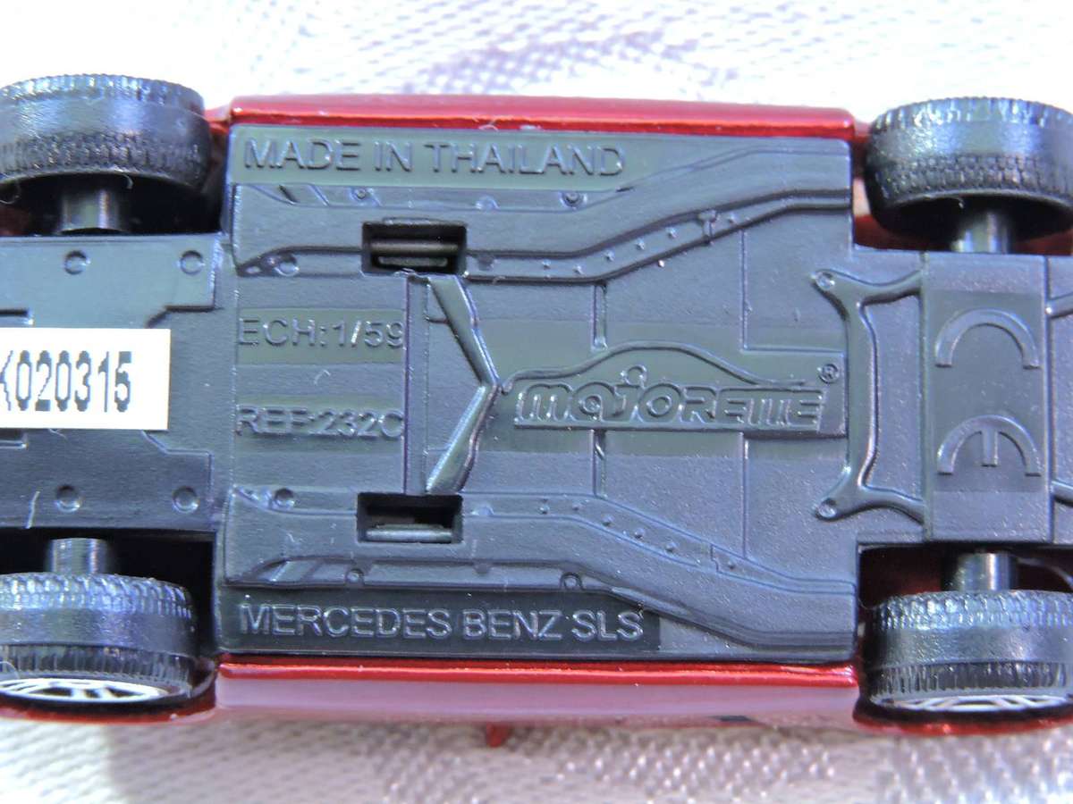 Majorette Mercedes Benz SLS ( Red ) Loose model like Hot Wheels