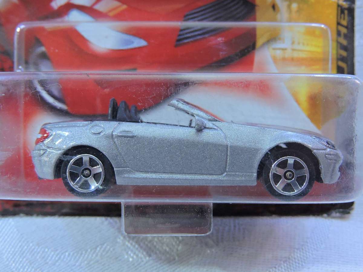 Majorette Mercedes Benz SLK ( Silver ) like Hot Wheels