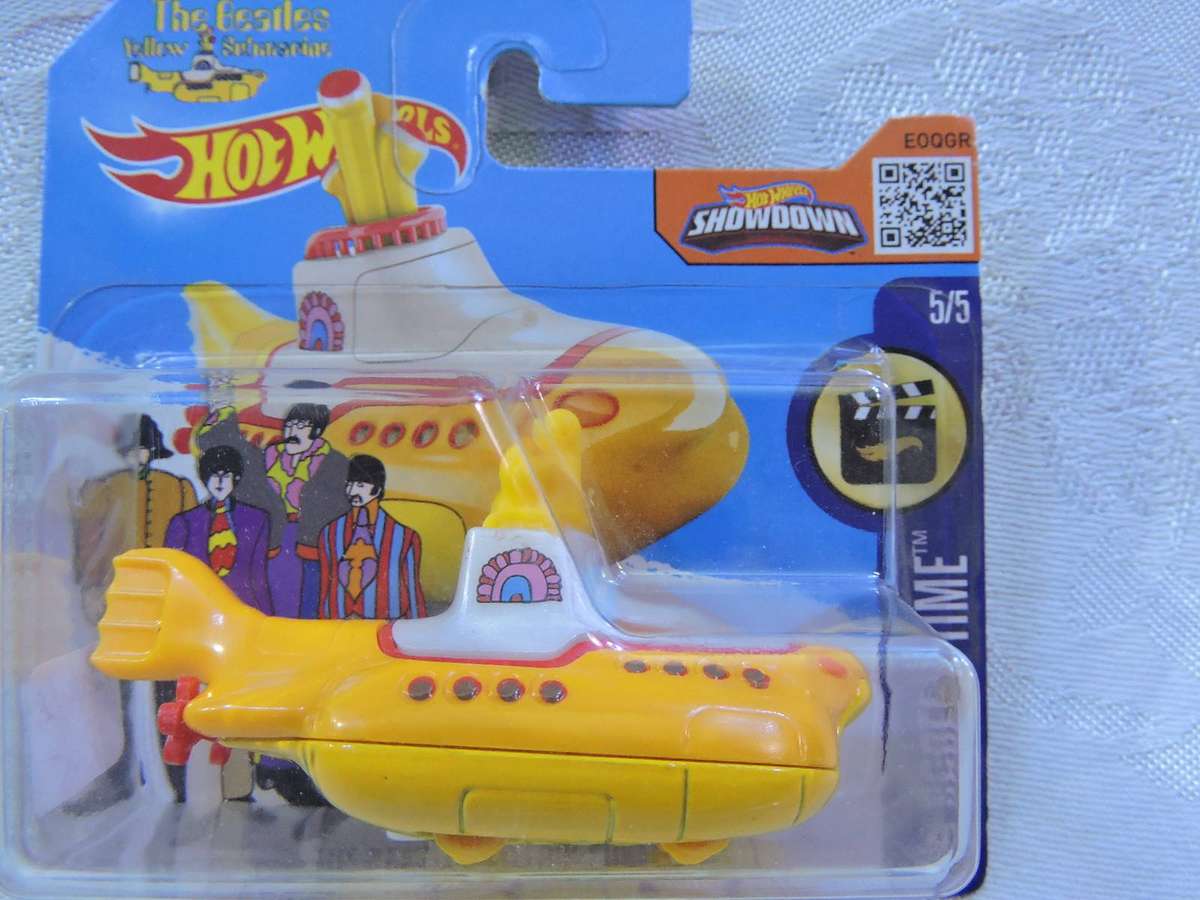 Hot Wheels The Beatles Yellow Submarine ( First version 2016 ) HW Screen Time