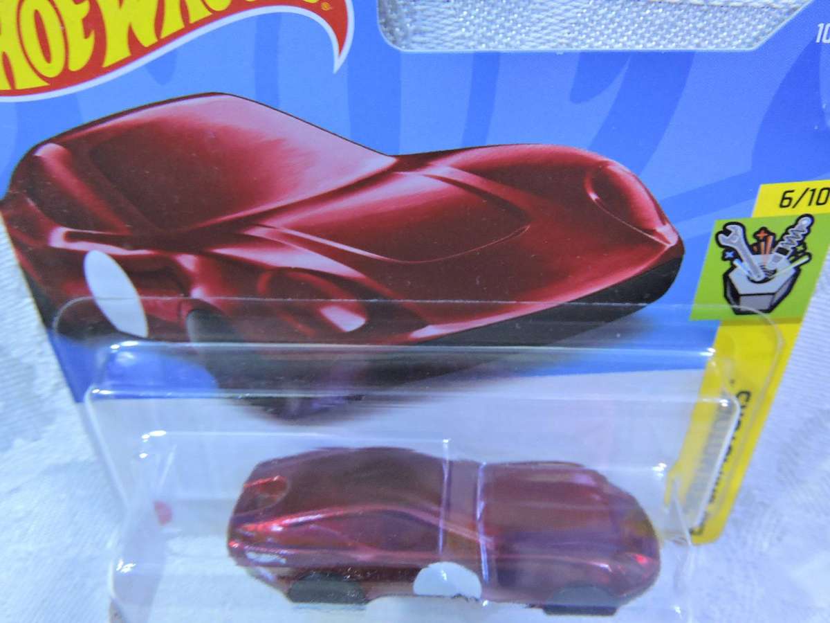 Hot Wheels  COUPE CLIP ( Key ring clip ) Wine Red