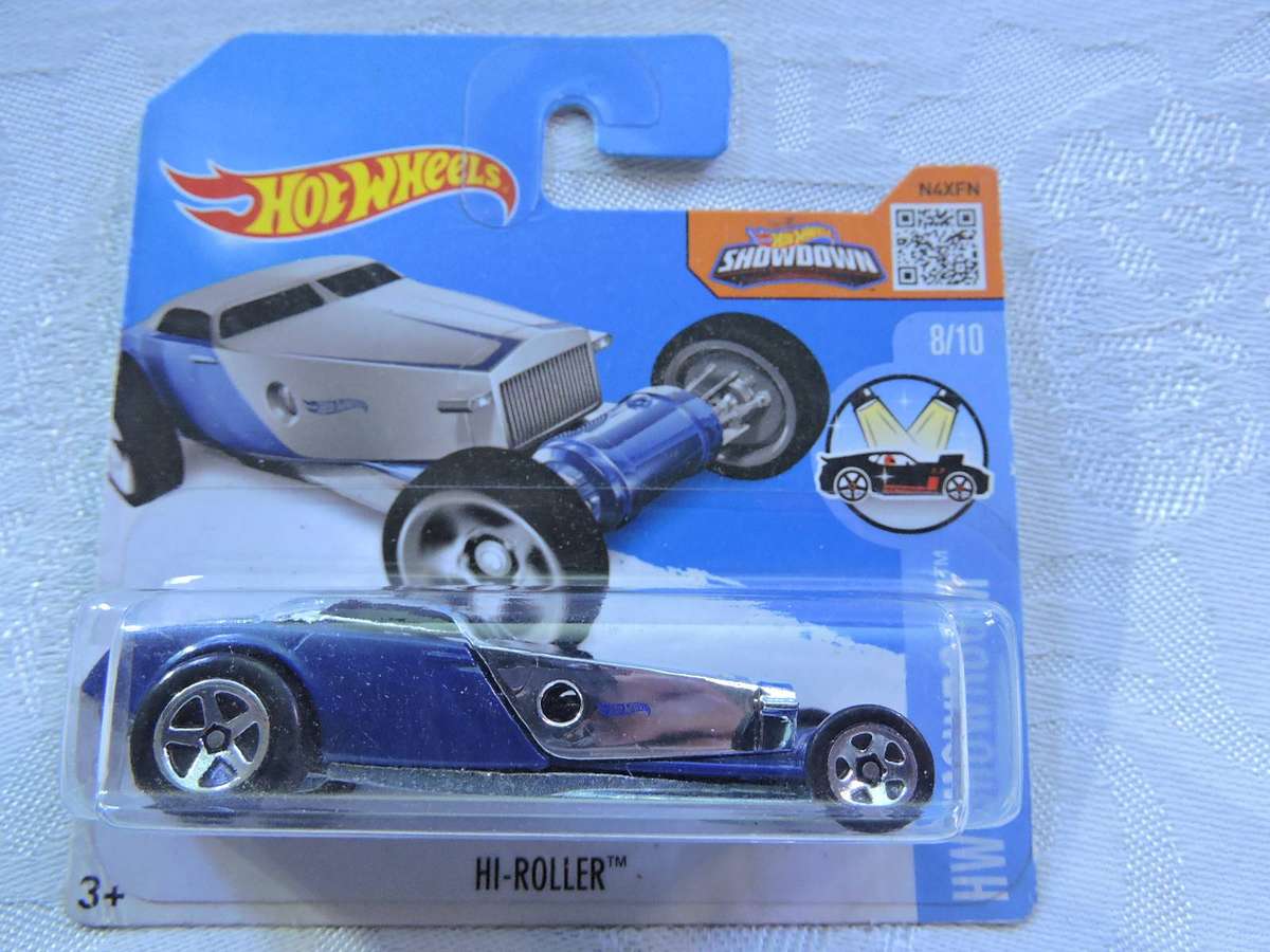Hot Wheels HI-ROLLER ( Blue/Silver ) HW Showroom