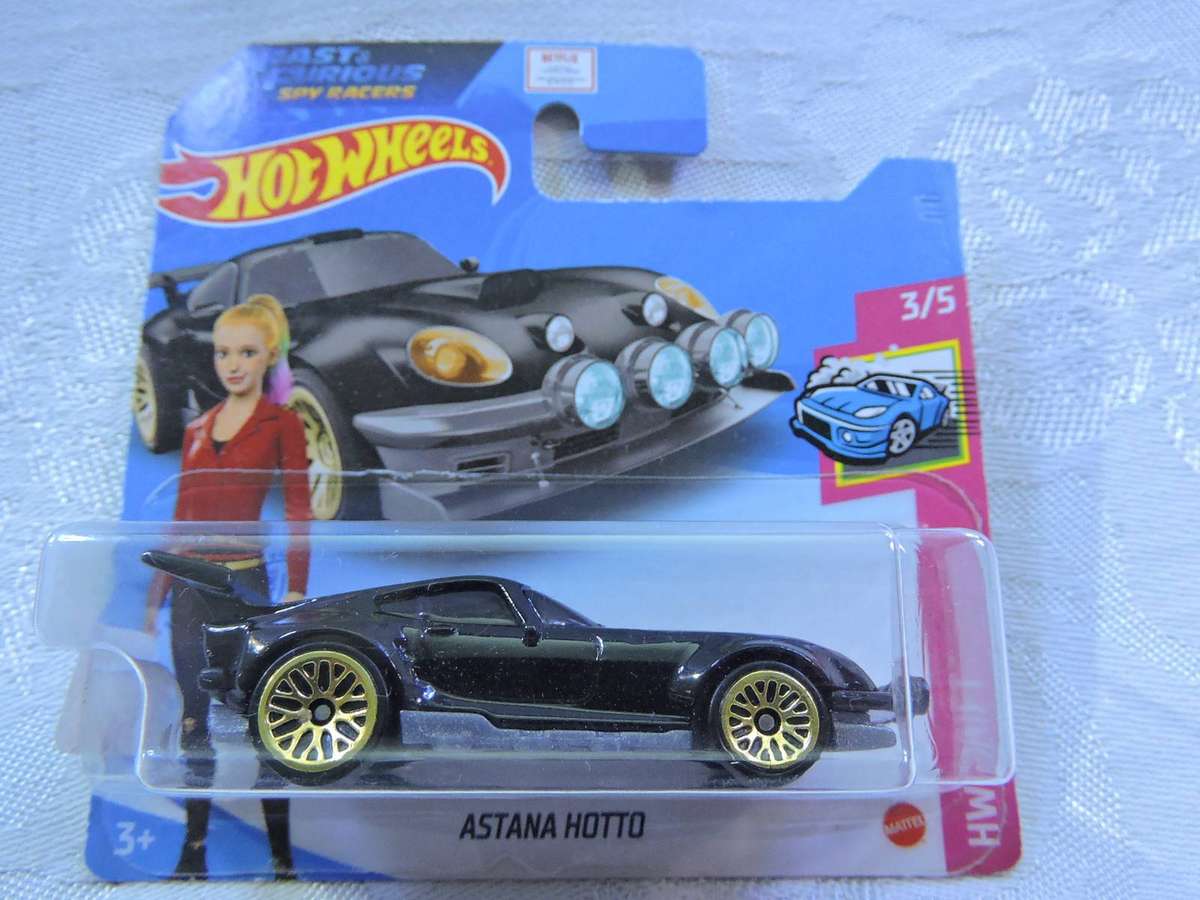 Hot Wheels ASTANA HOTTO ( Black ) Fast & Furious Spy Racers