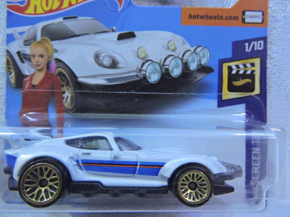 Hot Wheels ASTANA HOTTO ( White / Blue stripe ) Fast & Furious Spy Racers HW Screen Time