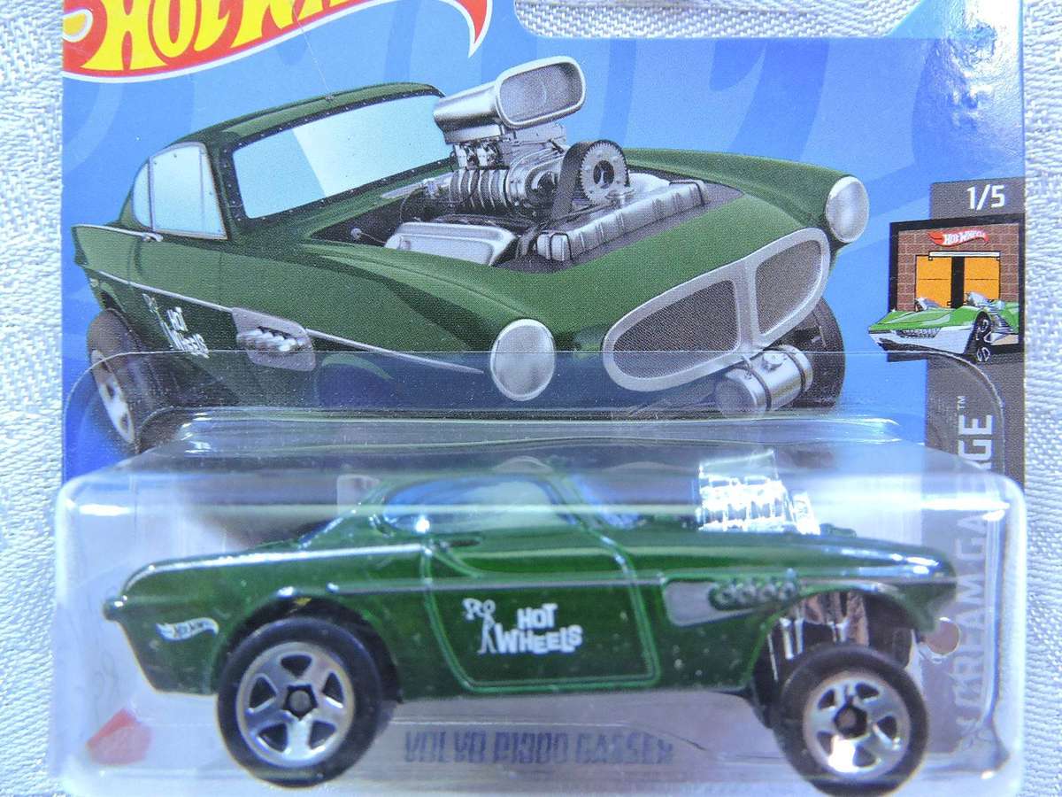 Hot Wheels VOLVO P1800 GASSER  ( Green )