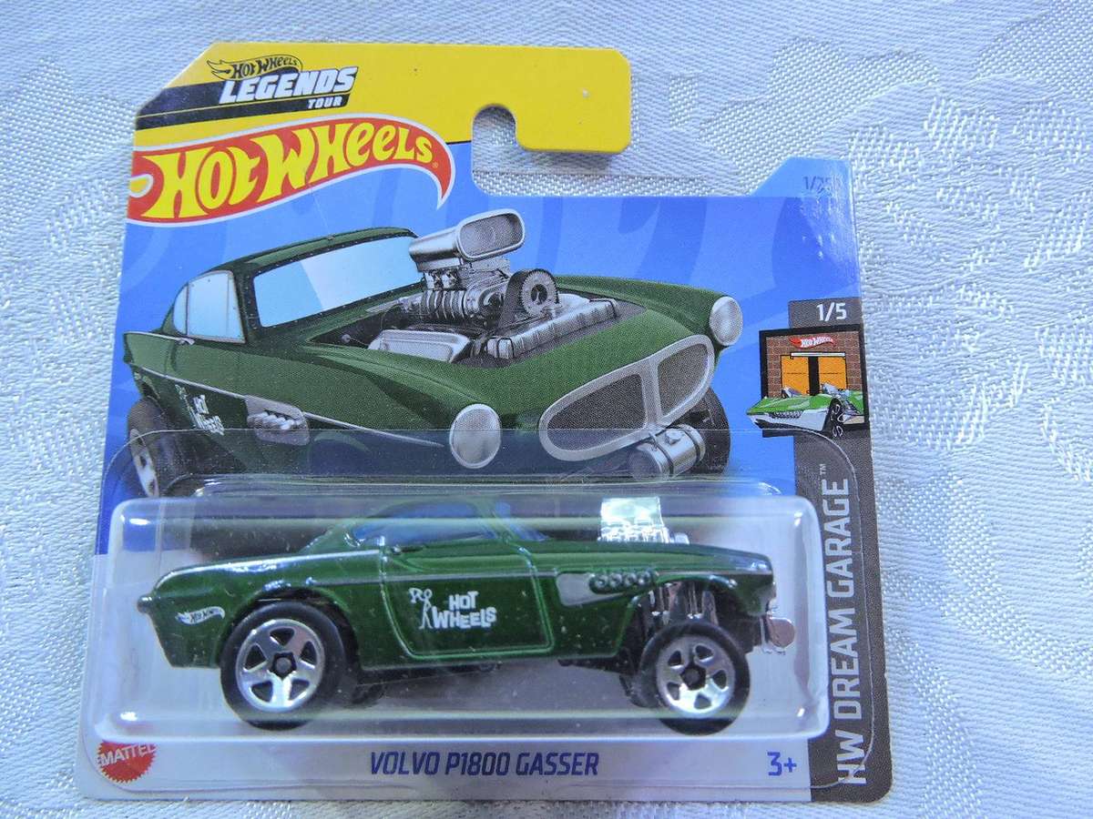 Hot Wheels VOLVO P1800 GASSER  ( Green )