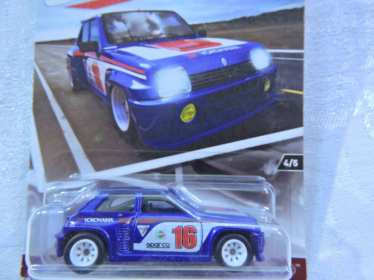 Hot Wheels RENAULT 5 Turbo  ( Blue #16 ) Car Culture Modern Classics