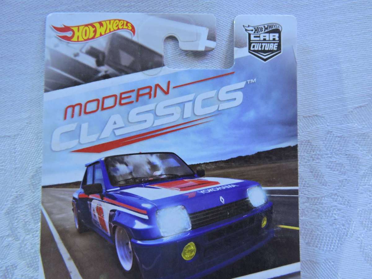 Hot Wheels RENAULT 5 Turbo  ( Blue #16 ) Car Culture Modern Classics