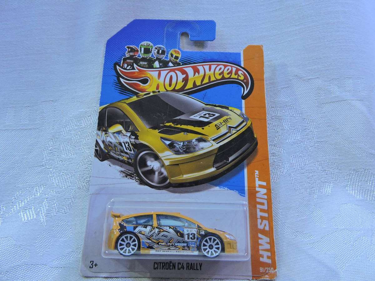 Hot Wheels CITROEN C4 Rally  ( Gold #13 ) Long card