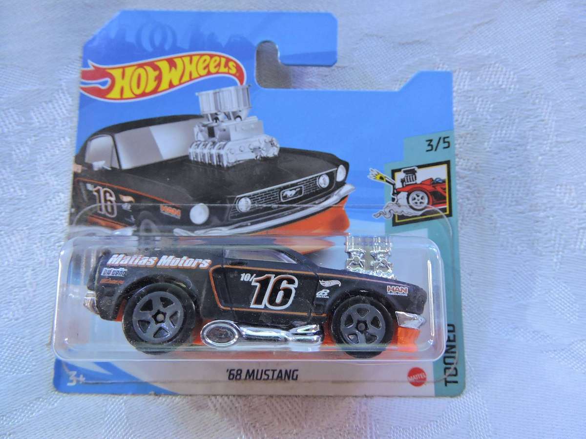 Hot Wheels FORD Mustang ( Black #16 ) Tooned