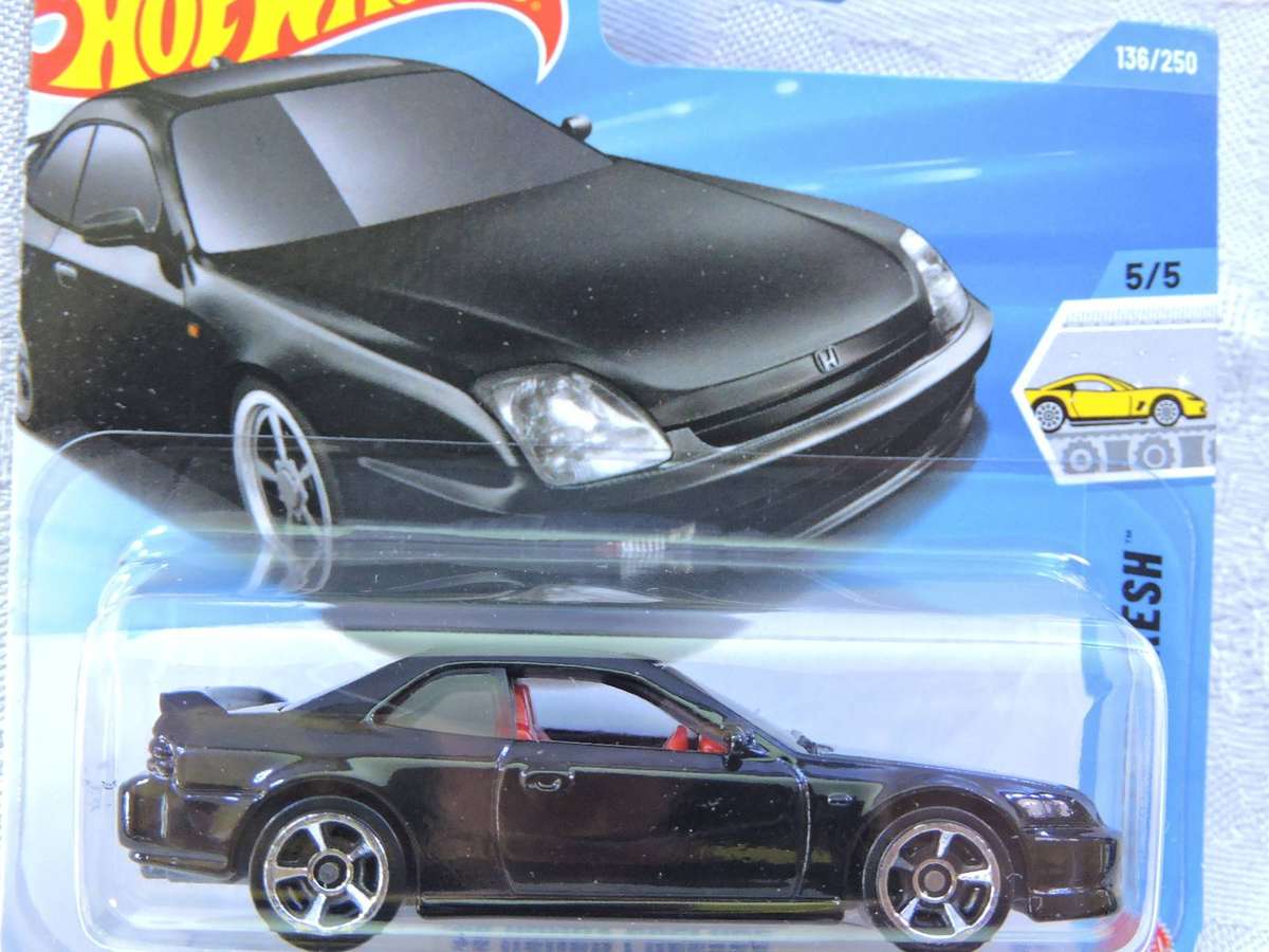 Hot Wheels HONDA Prelude ( Black ) Factory Fresh
