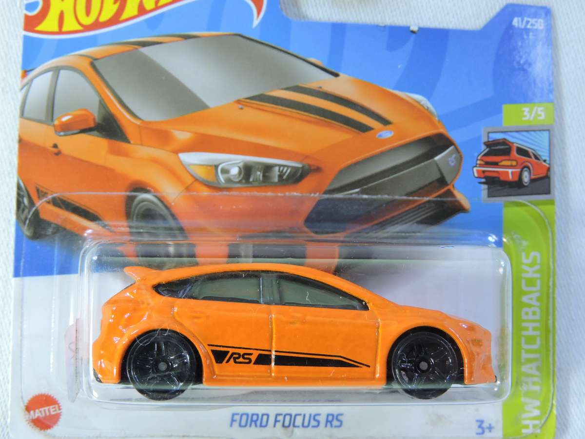 Hot Wheels FORD FOCUS RS  ( Orange  )