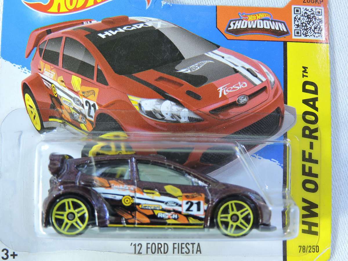Hot Wheels FORD FIESTA ( Plum #21  )