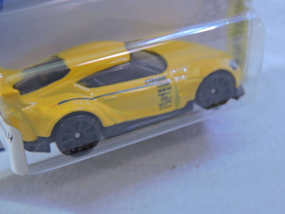 Hot Wheels TOYOTA GR Supra ( Yellow - G Reddy ) Long Card