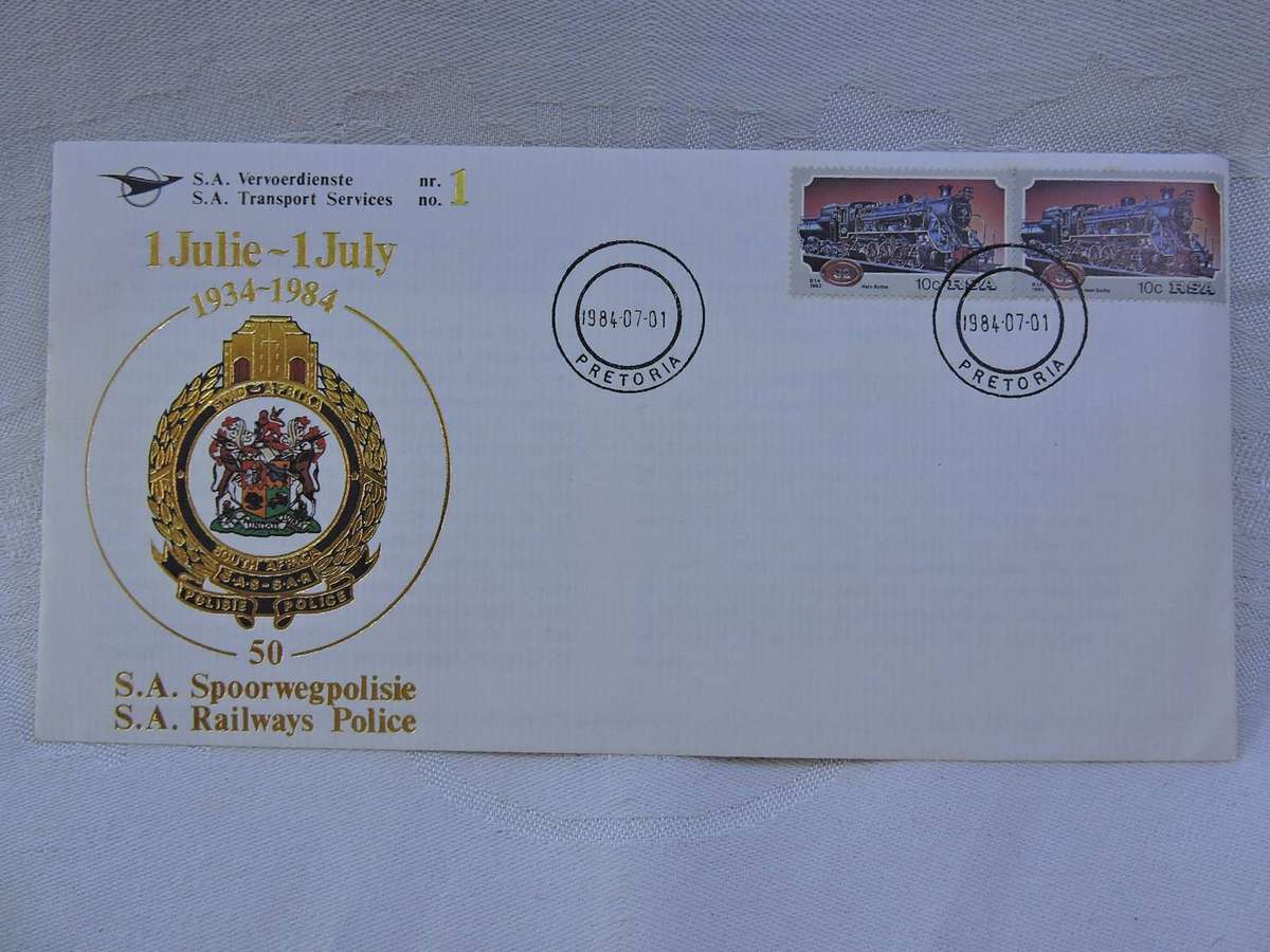 STAMPS Postal history Steam Trains Official Cover signed by Driver, Fireman and Guard