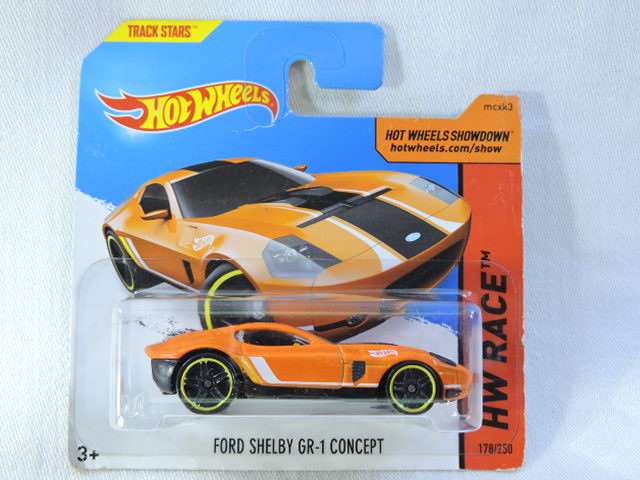 Hot Wheels FORD Mustang Shelby GR-1 Concept ( Orange )