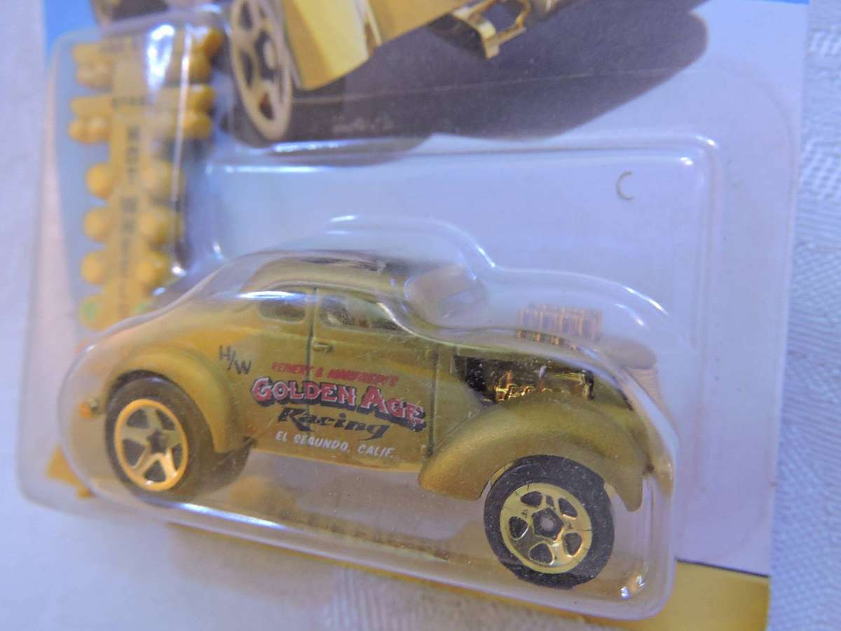Hot Wheels 37 FORD Pass 'n Gasser ( Original Golden Gasser ) 2017 Issue  Long Card