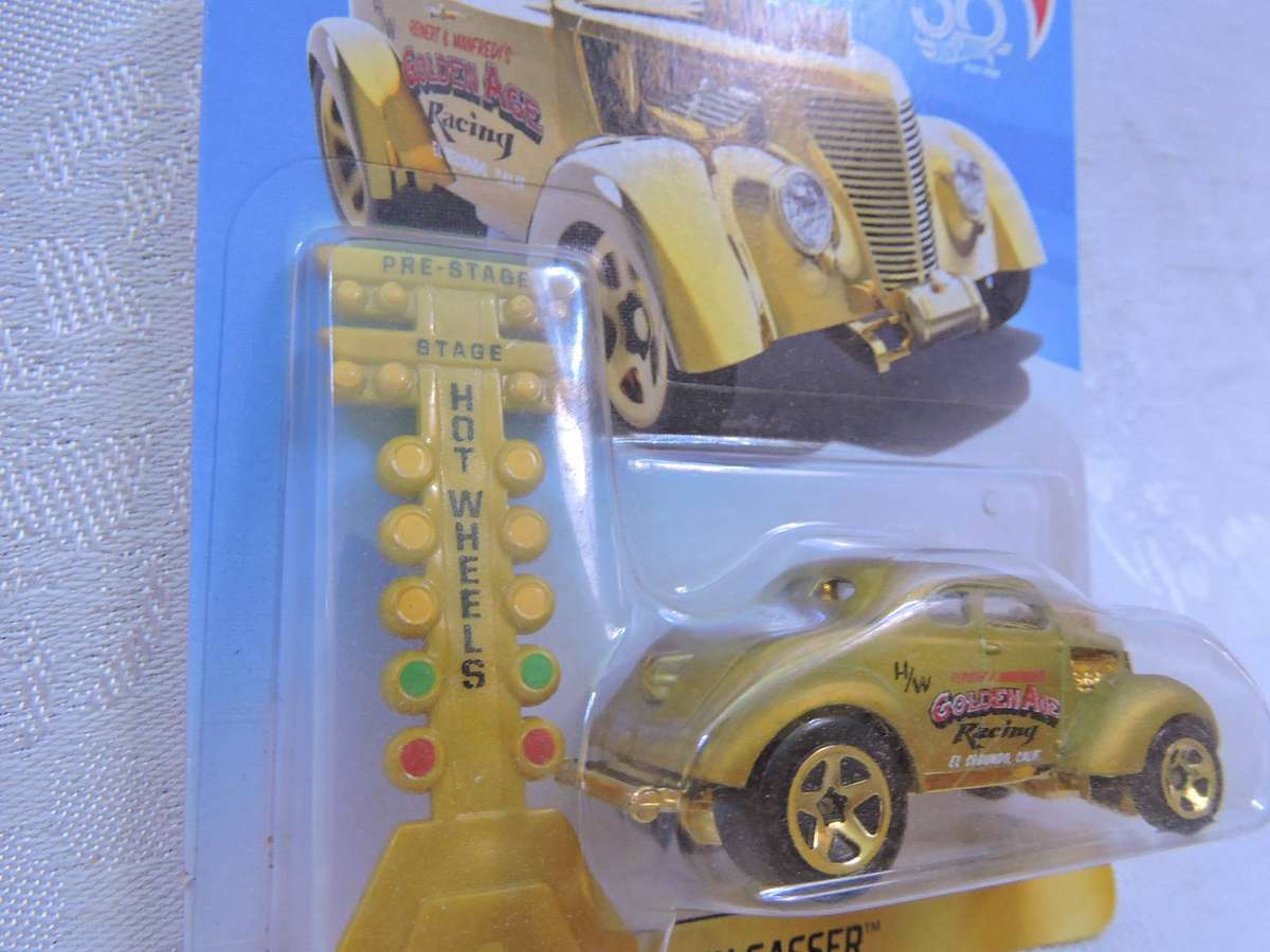 Hot Wheels 37 FORD Pass 'n Gasser ( Original Golden Gasser ) 2017 Issue  Long Card