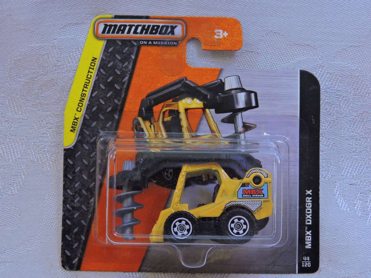 Matchbox MBX DXDGR X ( Yellow ) Issued 2014  Like Hot Wheels
