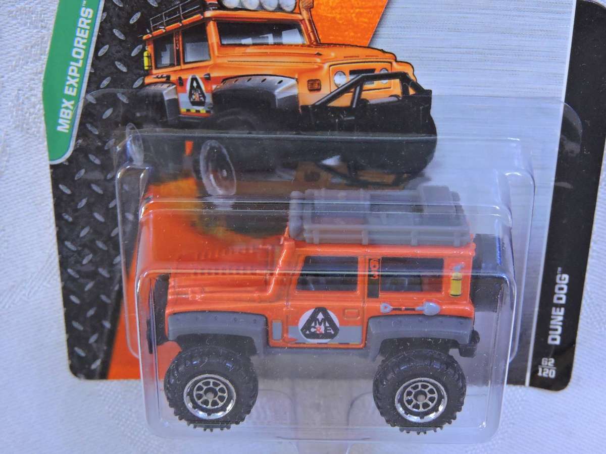 Matchbox Dune Dog ( Orange ) Like Jeep Wrangler  Issued 2014  Like Hot Wheels