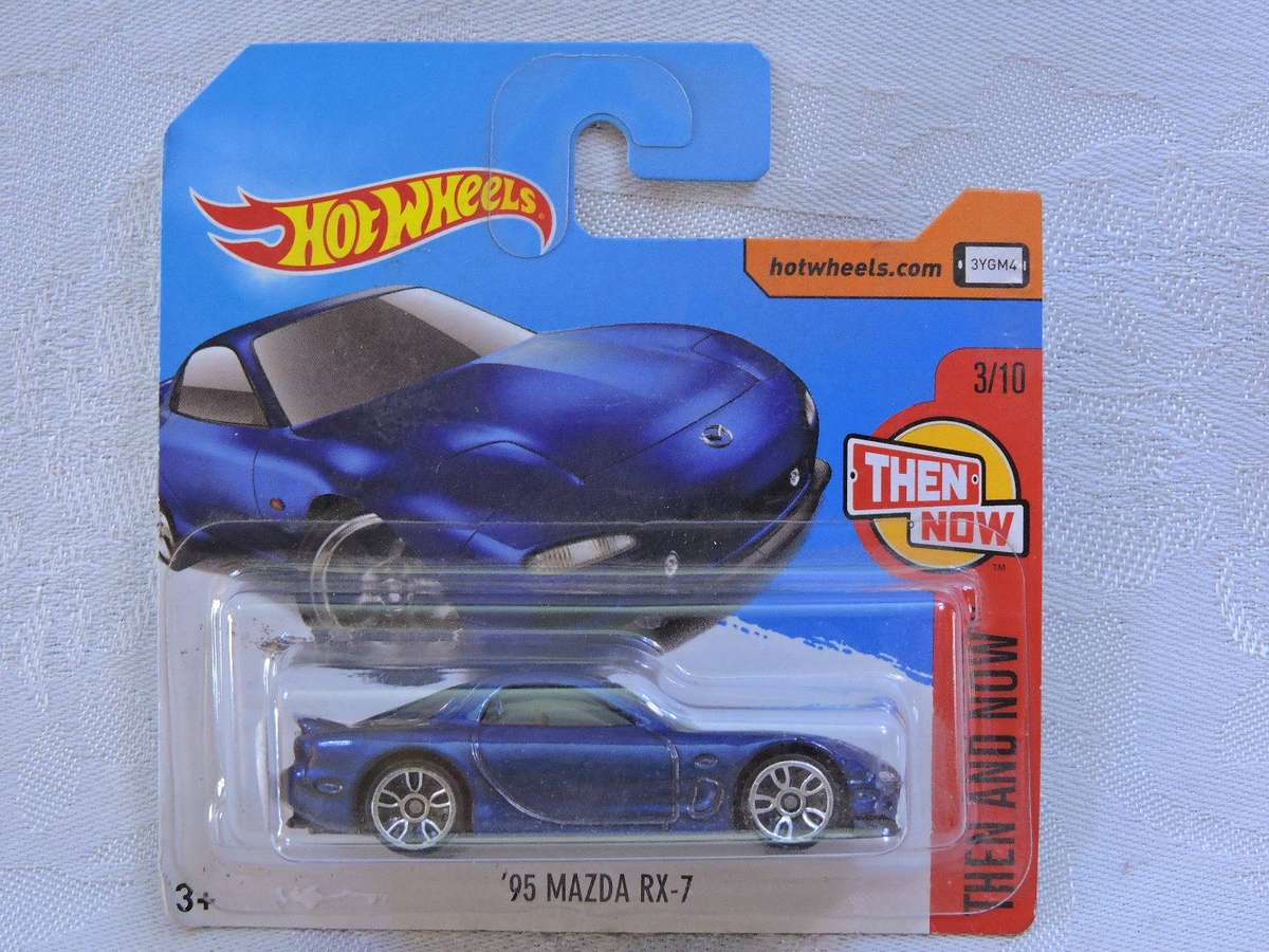 Hot Wheels MAZDA RX-7 ( Blue RX-7 )