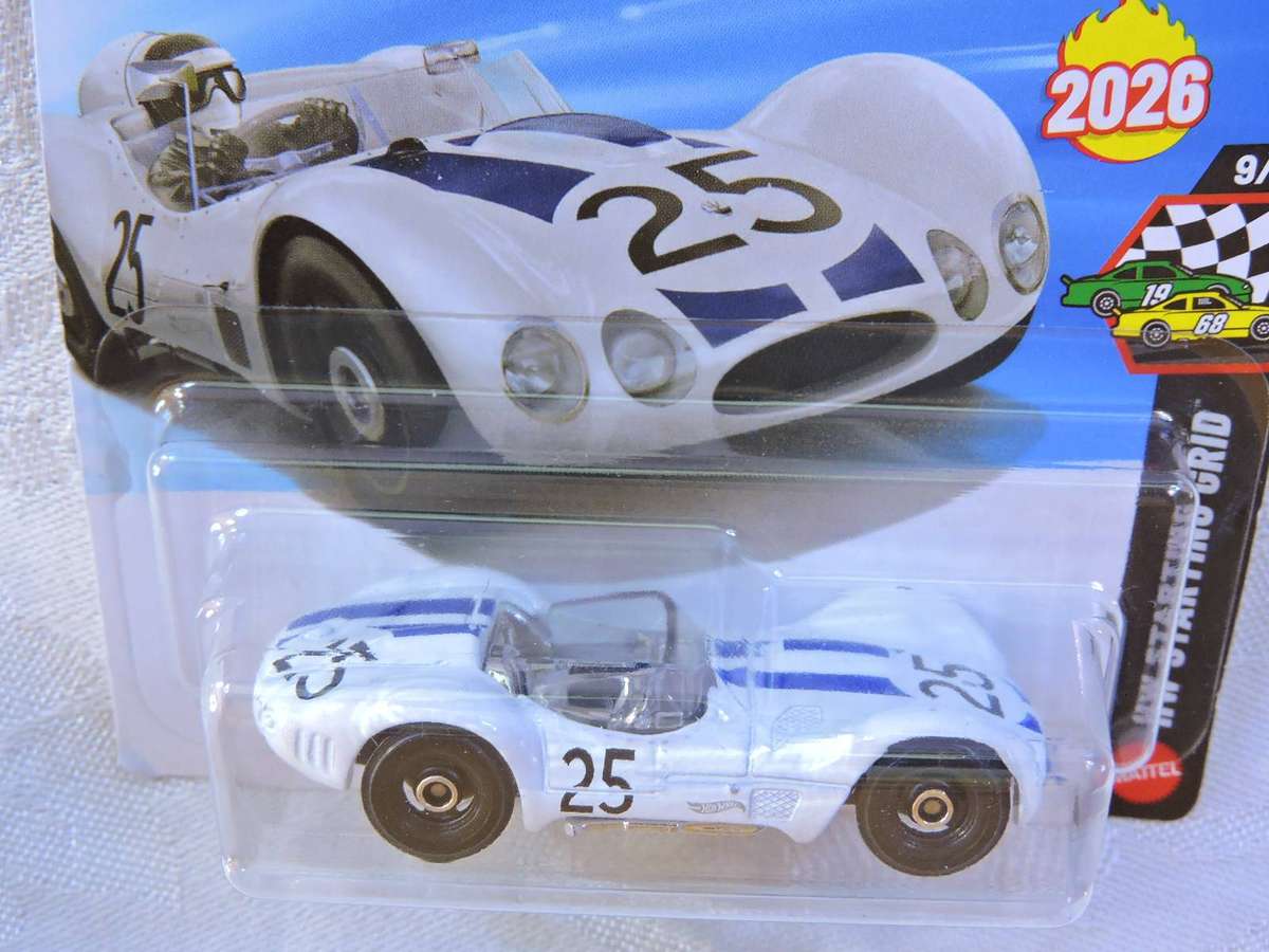 Hot Wheels MASERATI Tipo 61  ( White #25 )