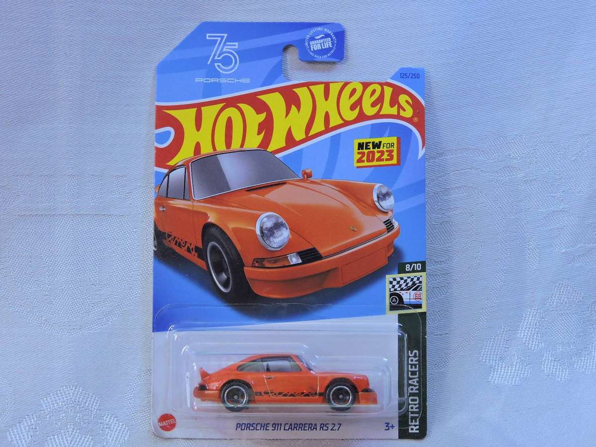 Hot Wheels PORSCHE Carrera RS 2.7 ( Orange ) Long Card