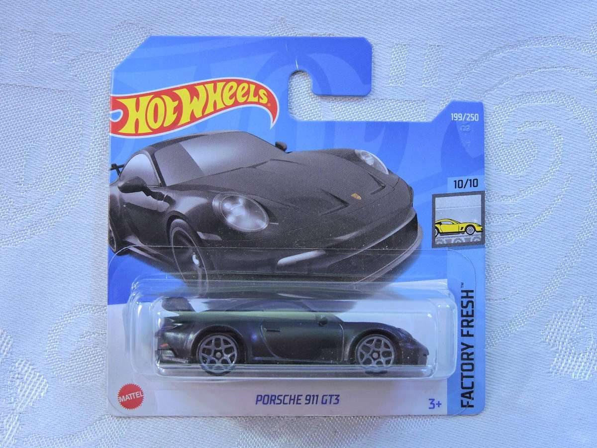 Hot wheels PORSCHE 911 GT3  (  Matt Black )
