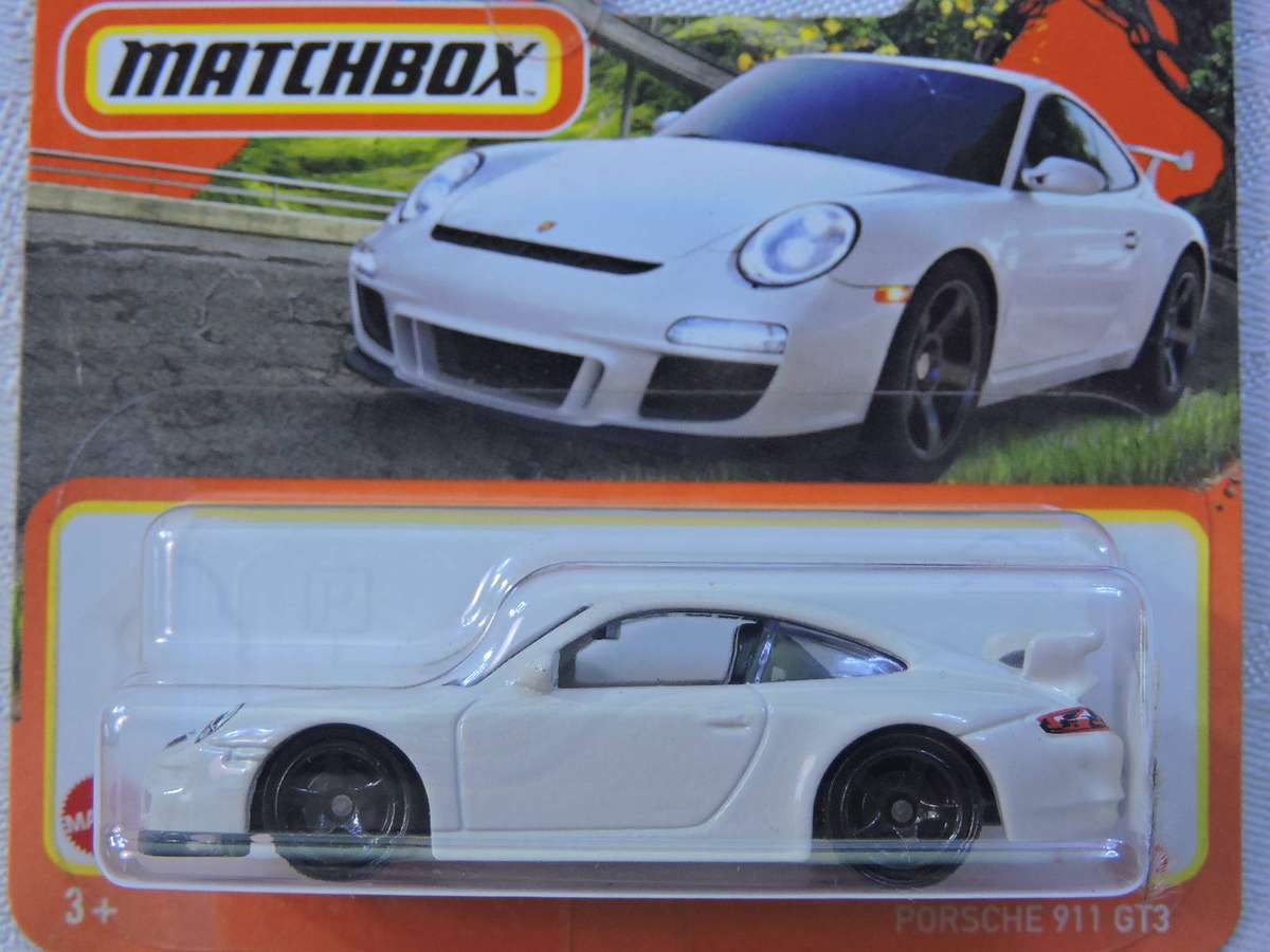 Matchbox PORSCHE 911 GT3 ( White ) Like Hot Wheels