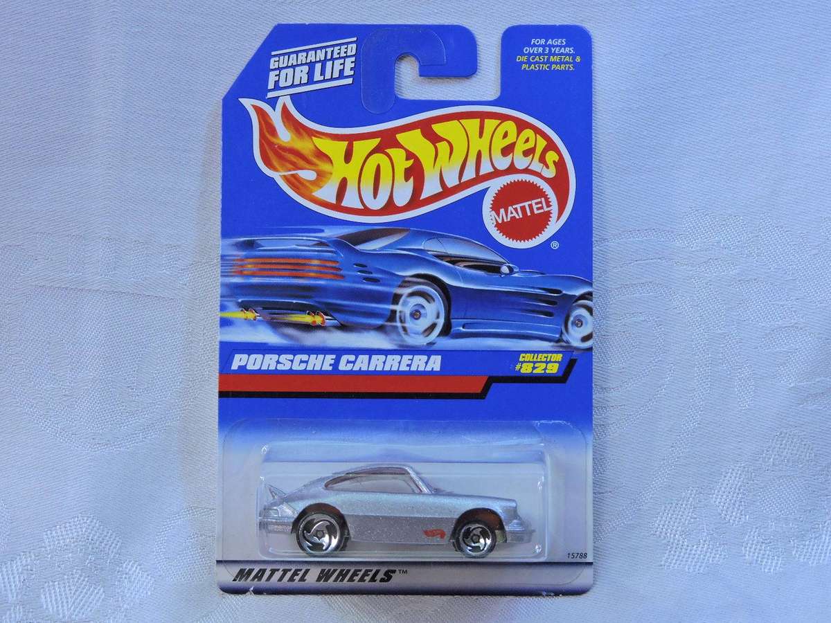 Hot Wheels PORSCHE Carrera ( Silver ) Vintage 1997 Release 29 Yrs Old !!!