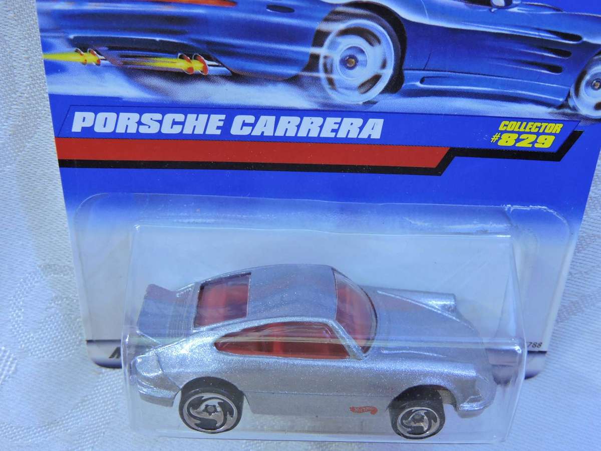 Hot Wheels PORSCHE Carrera ( Silver ) Vintage 1997 Release 29 Yrs Old !!!