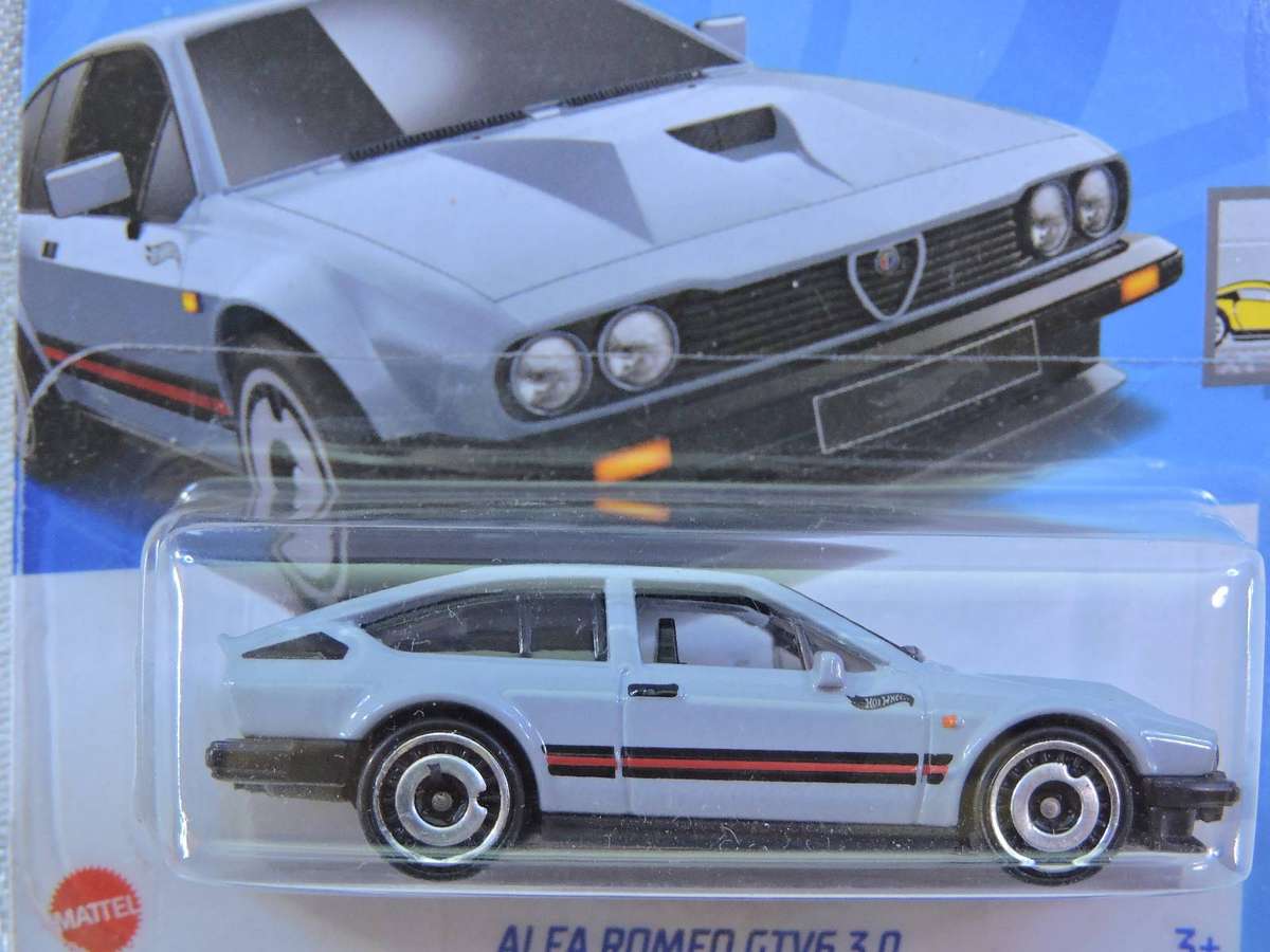 Hot Wheels ALFA ROMEO GTV6 3.0  ( Grey )