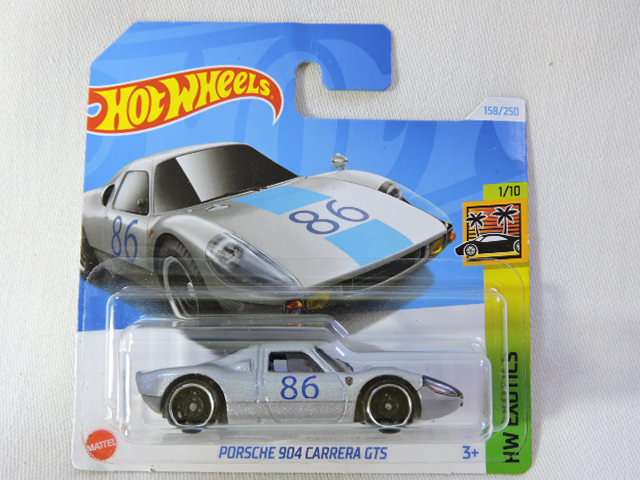 Hot Wheels Porsche 904 carrera GTS ( Silver #86 )