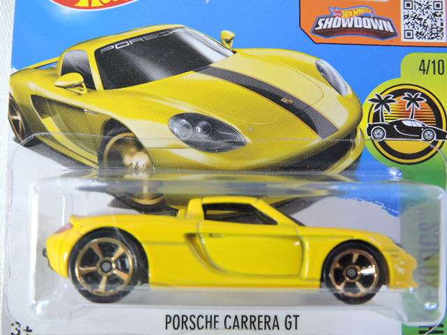 Hot Wheels PORSCHE Carrera GT ( Yellow )
