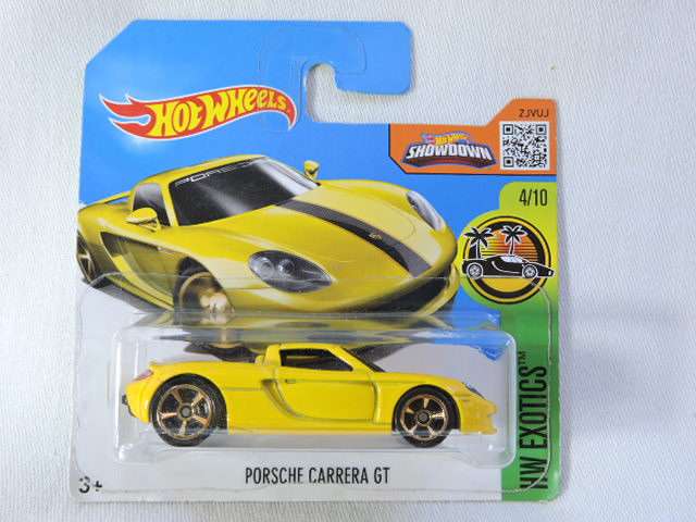 Hot Wheels PORSCHE Carrera GT ( Yellow )