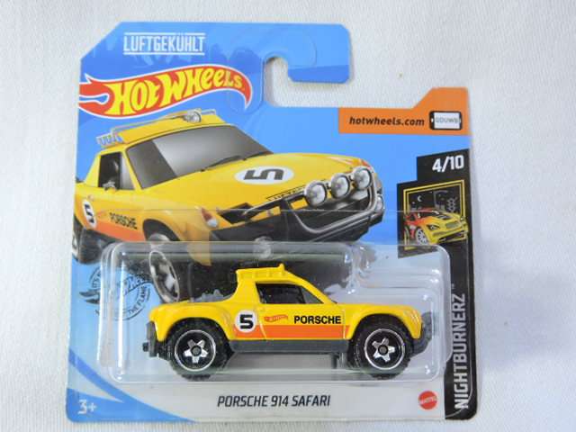 Hot Wheels PORSCHE 914 Safari ( Yellow #5 )