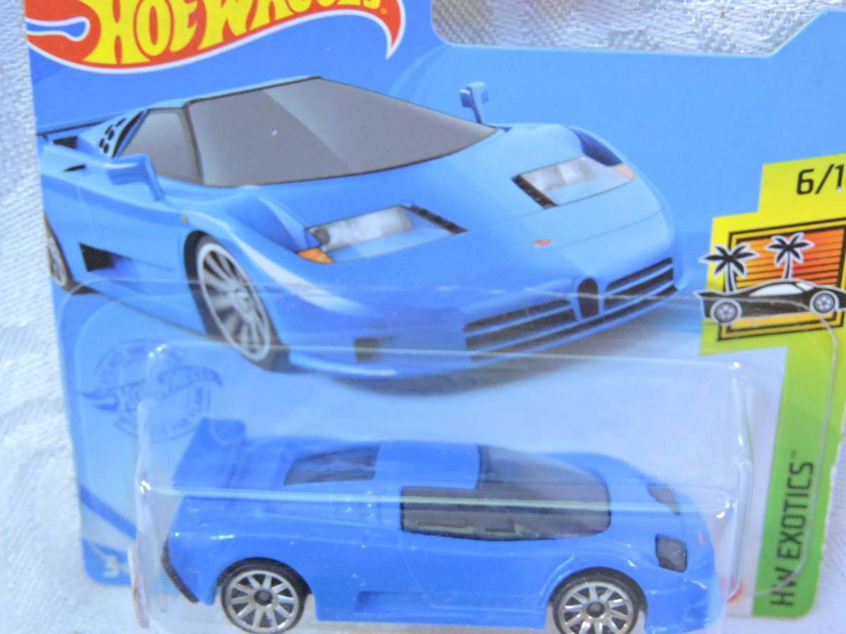 Hot Wheels BUGATTI EB110 55  ( Blue )  Supercar
