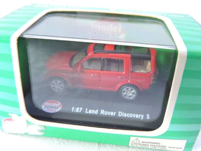 LAND ROVER Discovery 3 MIB ( Red ) Mint in box