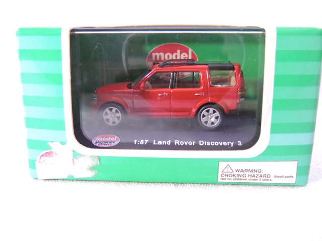 LAND ROVER Discovery 3 MIB ( Red ) Mint in box