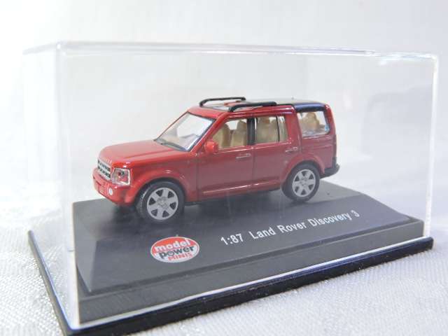 LAND ROVER Discovery 3 MIB ( Red ) Mint in box
