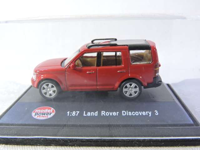 LAND ROVER Discovery 3 MIB ( Red ) Mint in box