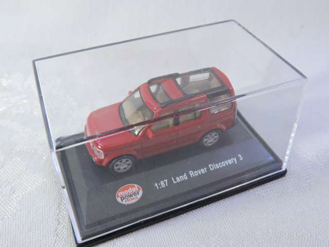 LAND ROVER Discovery 3 MIB ( Red ) Mint in box