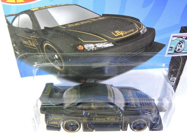 Hot Wheels NISSAN SILVIA [S15] LB SUPER SILHOUETTE ( Black  Liberty Walk ) Like Datsun