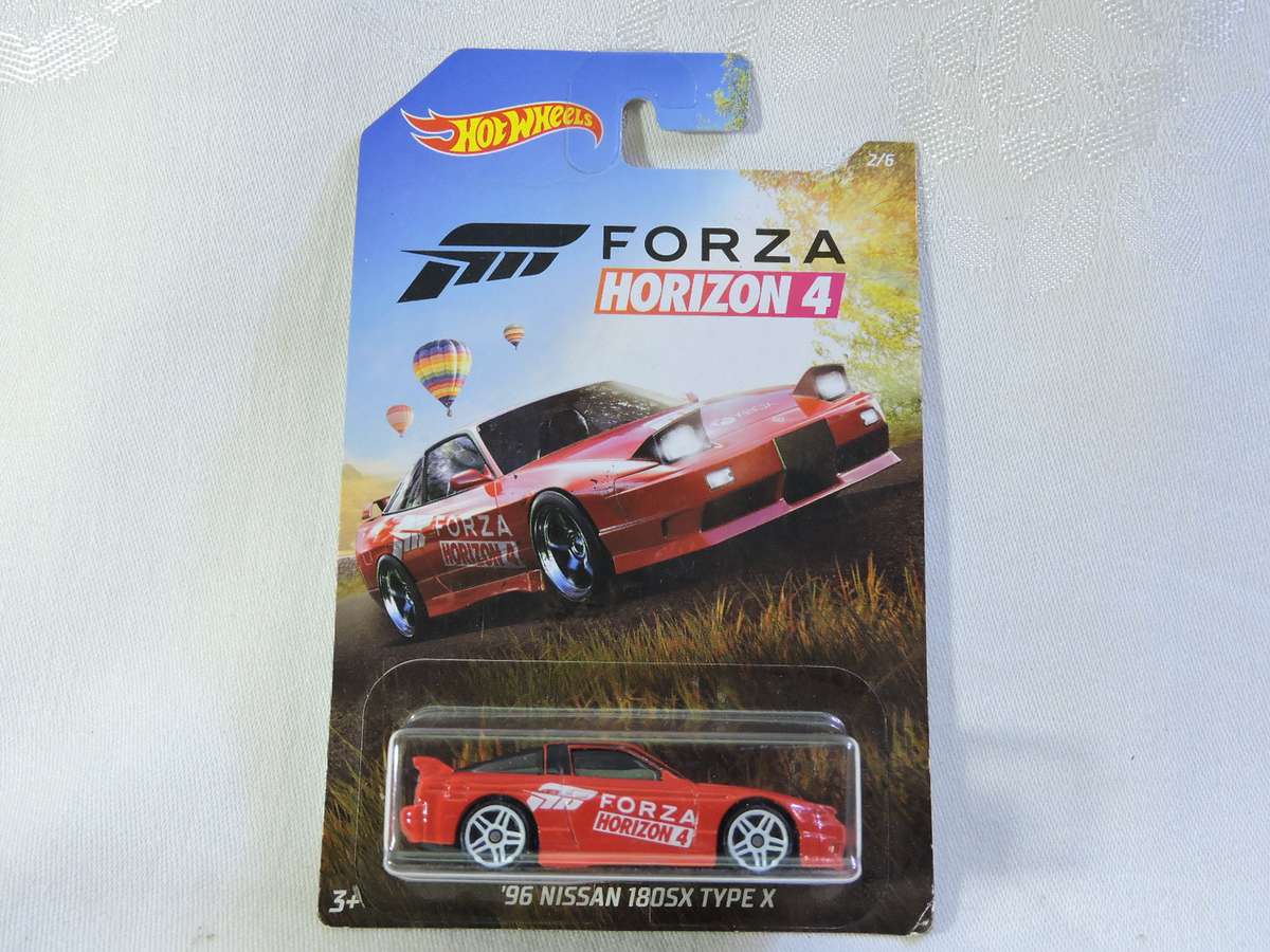 Hot Wheels NISSAN 180SX Type X ( Forza Horizon 4 )  Long card  Like Datsun