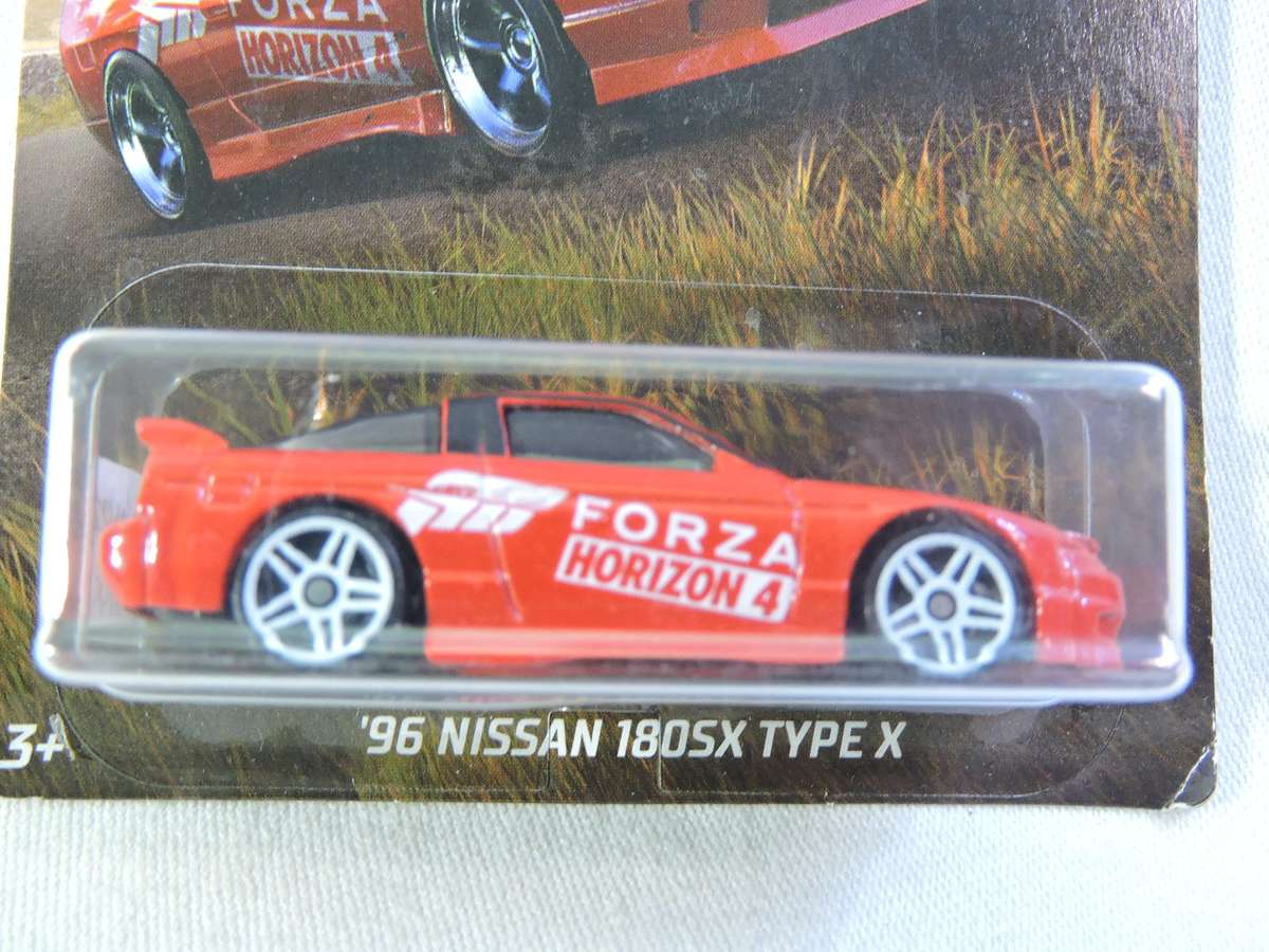 Hot Wheels NISSAN 180SX Type X ( Forza Horizon 4 )  Long card  Like Datsun