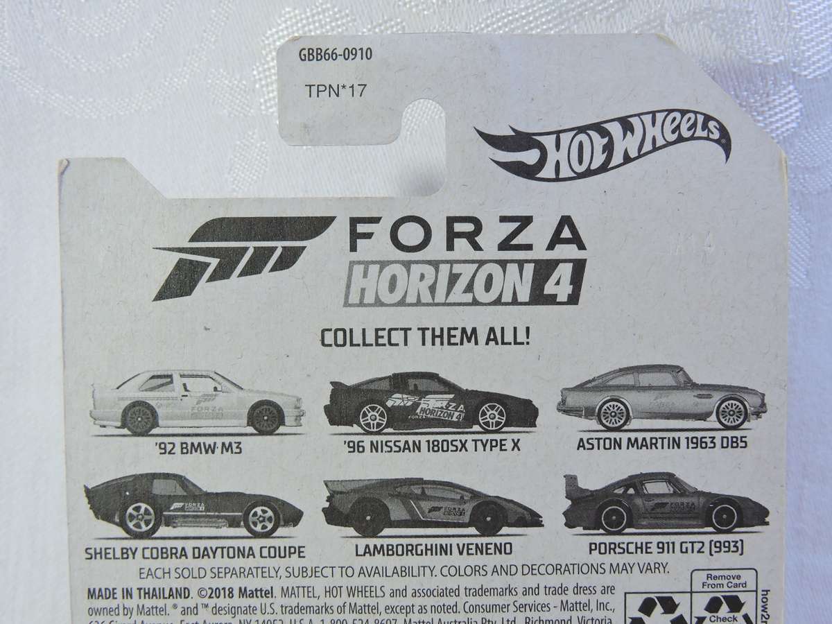 Hot Wheels NISSAN 180SX Type X ( Forza Horizon 4 )  Long card  Like Datsun